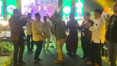 Bani Entertainmen Meriahkan Malam Tasyakuran Purna Tugas Bupati Baddrut dan Wakil Bupati Fattah Jasin