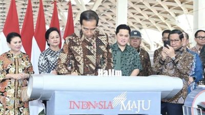Presiden Jokowi Resmikan Kereta Cepat Jakarta-Bandung