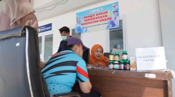 Meriahkan HUT RI Ke-81, Imigrasi Pamekasan Gelar Donor Darah dan Cek Kesehatan Gratis