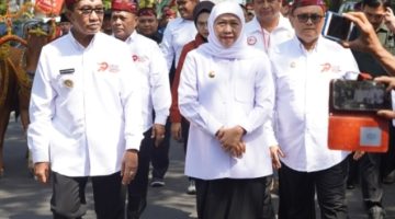 Bupati Kholilurrahman Dampingi Gubernur Khofifah Buka Bazar Koperasi dan UMKM di Pamekasan
